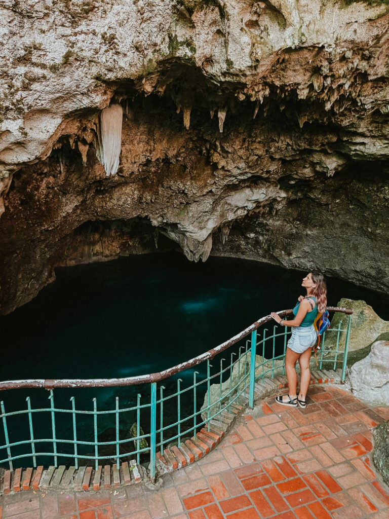 The Guide to Backpacking in the Dominican Republic 3 girl in tres ojos santo domingo
