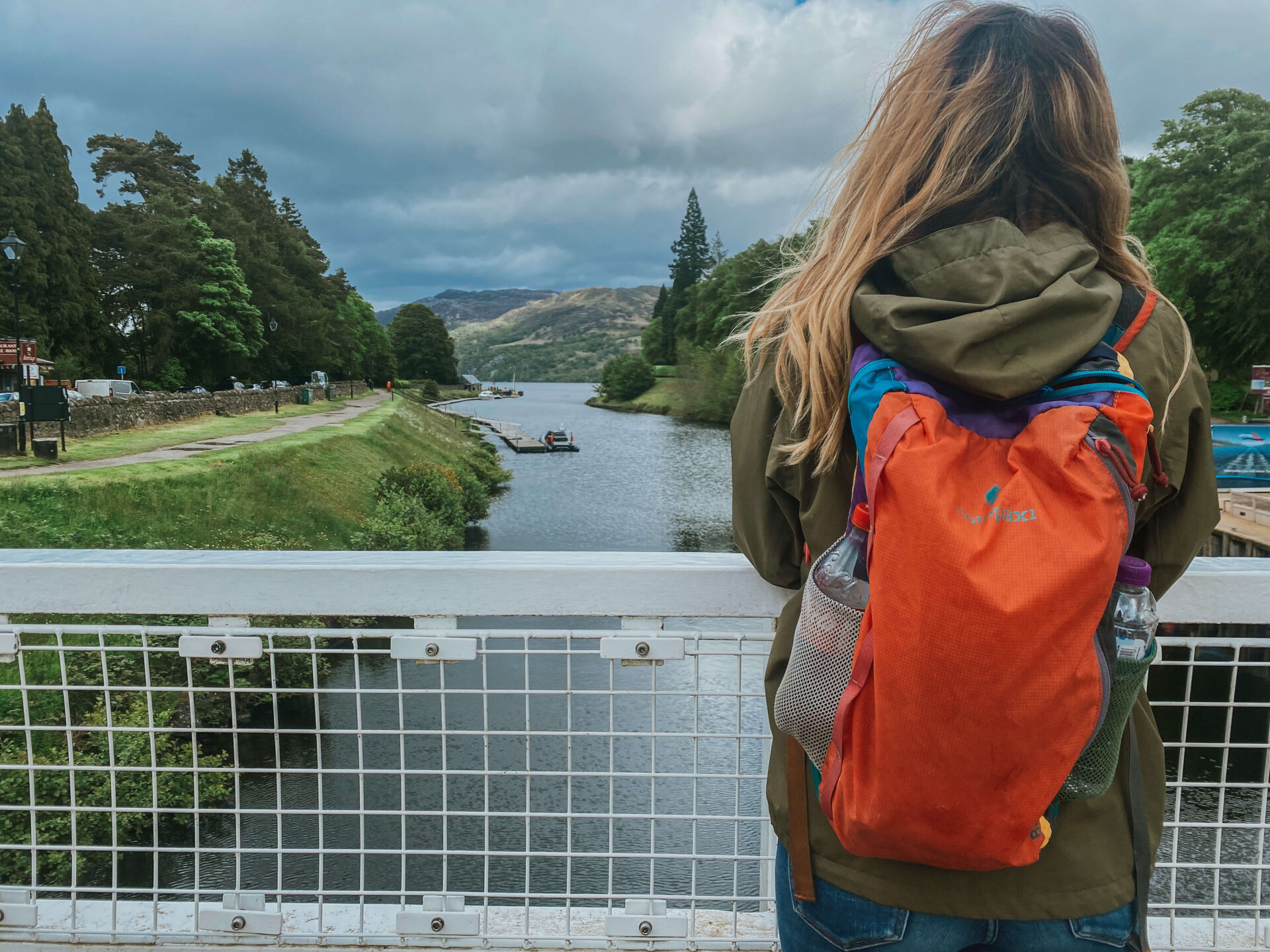 girl with cotopaxi backpack